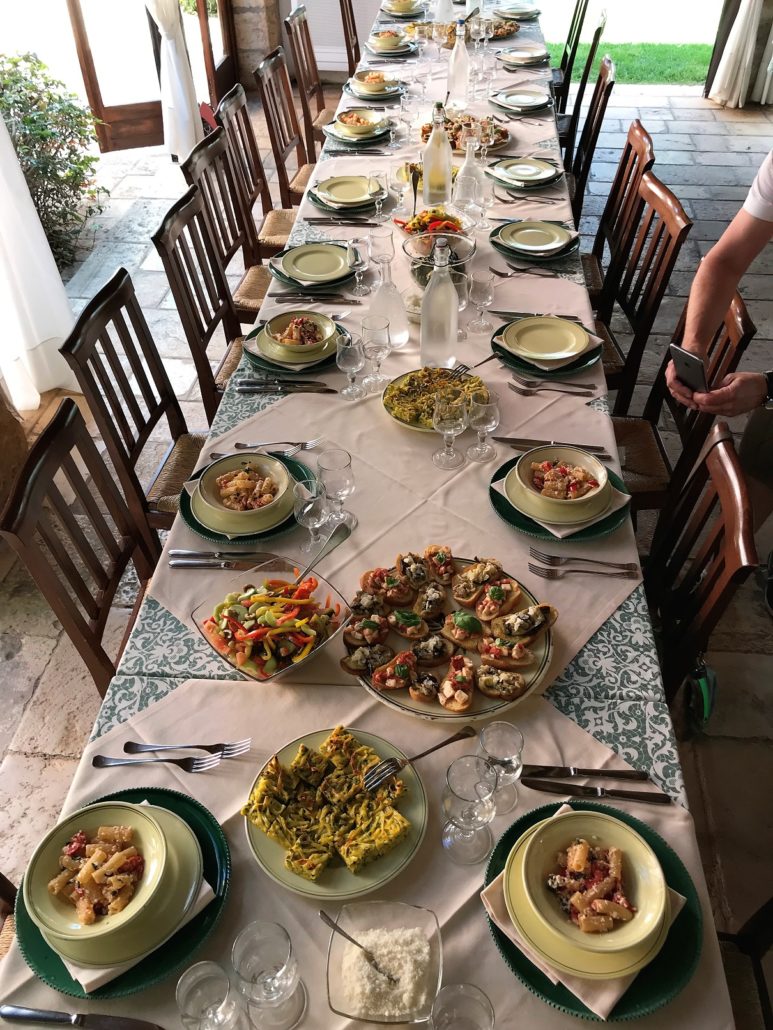 kookvakantie Puglia