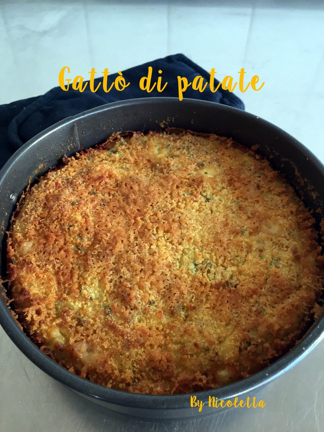 Gattò di patate, Neapolitan potato pie - La Cucina del Sole